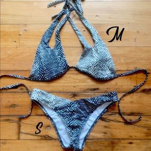 Victoria’s Secret Snake Skin Print Bikini